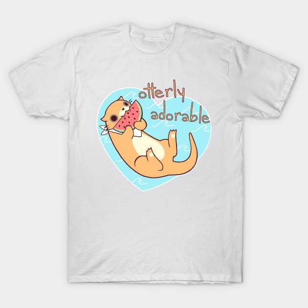 Otterly Adorable T-Shirt by SarahJoncas